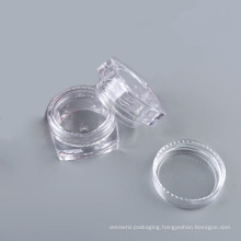 Square Empty 3ml 5ml Cream Plastic Jar (NJ06)